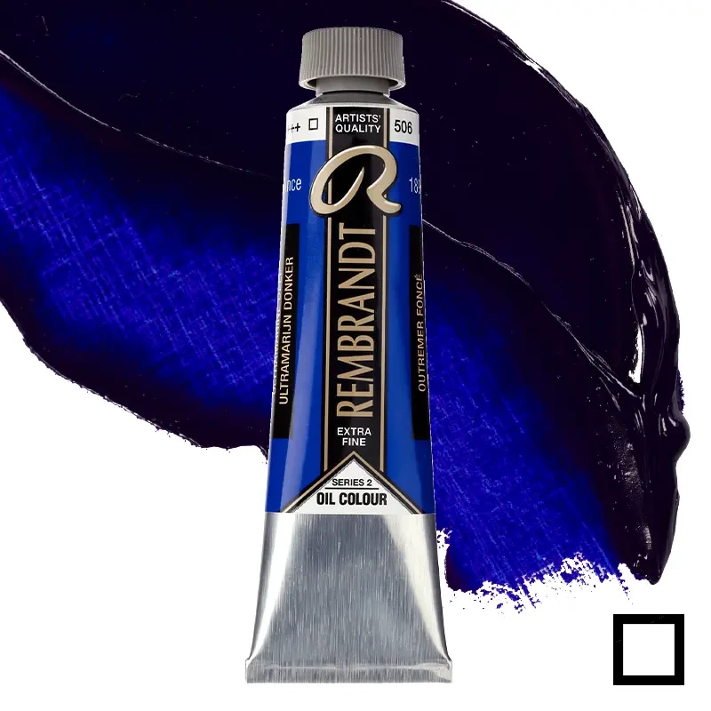 Farba olejna Rembrandt 40 ml - 506 S2 Ultramarine deep 01