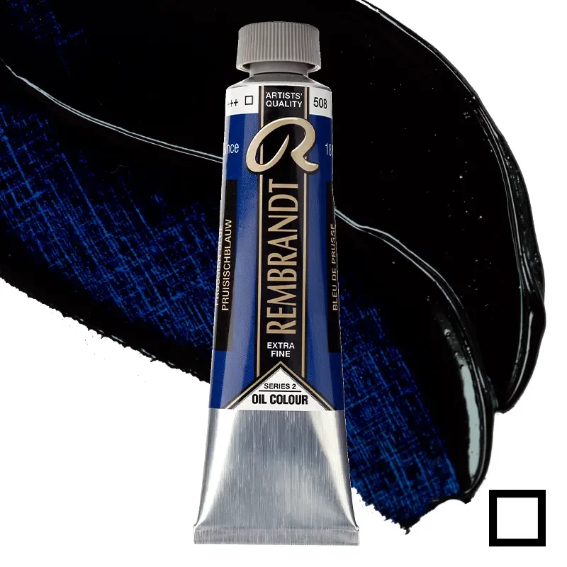 Farba olejna Rembrandt 40 ml - 508 S2 Prussian blue 01