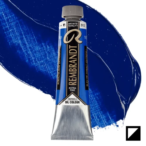 Farba olejna Rembrandt 40 ml - 512  S2 Cobalt blue ultramarine