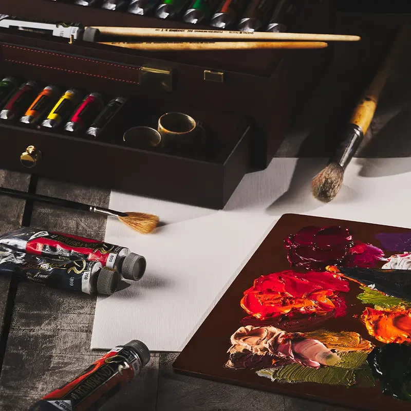 Farba olejna Rembrandt 40 ml - 537 S3 Permanent violet medium 07