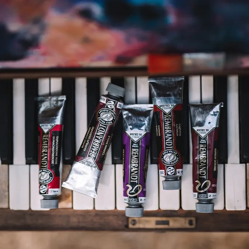 Farba olejna Rembrandt 40 ml - 537 S3 Permanent violet medium 14