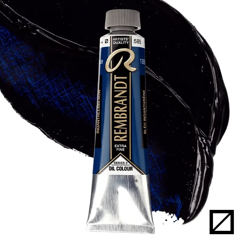Farba olejna Rembrandt 40 ml - 585 S3 Indanthrene blue 01