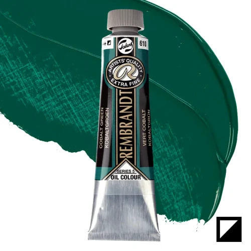 Farba olejna Rembrandt 40 ml - 610 S5 Cobalt green
