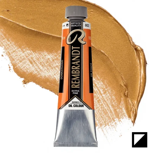 Farba olejna Rembrandt 40 ml - 803 S3 Deep gold