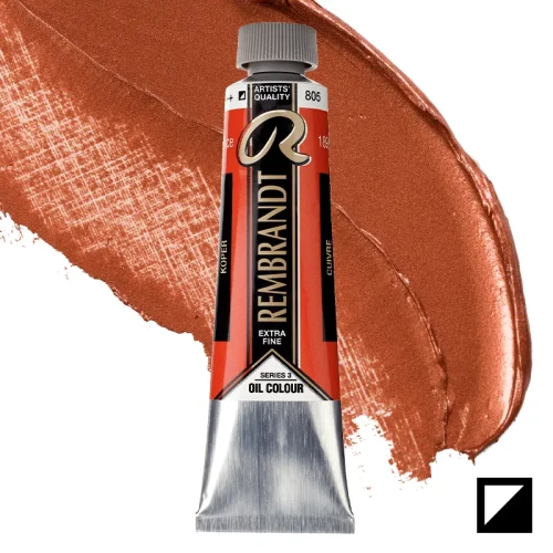Farba olejna Rembrandt 40 ml - 805 S3 Copper