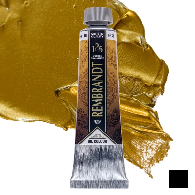 Farba olejna Rembrandt 40 ml - L.E 808 Limited Edition Gold 01