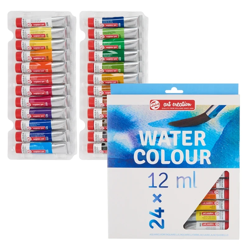 Zestaw farb akwarelowych Art Creation Talens 24 x 12 ml 01