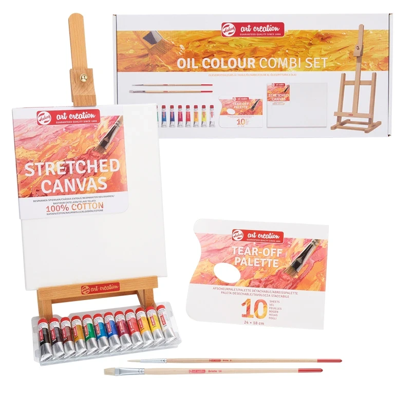 Zestaw farb olejnych Art Creation Combi Set Talens  - 12 x 12 ml + akcesoria 01