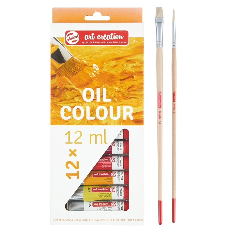 Zestaw farb olejnych Art Creation Combi Set Talens  - 12 x 12 ml + akcesoria 04