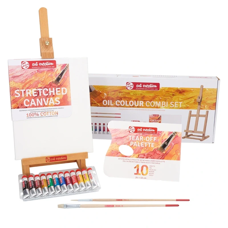 Zestaw farb olejnych Art Creation Combi Set Talens  - 12 x 12 ml + akcesoria 07