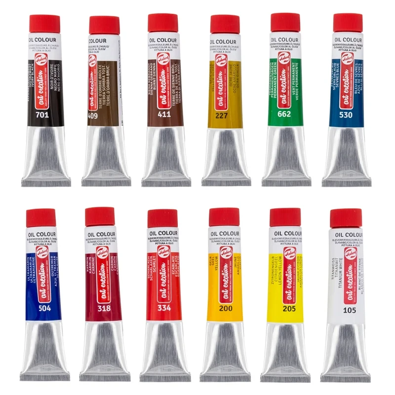 Zestaw farb olejnych Art Creation Talens - 12 x 12 ml 02