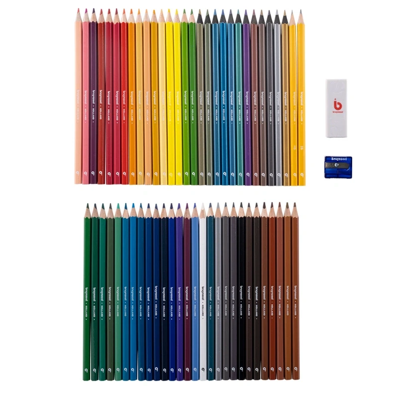 Kredki Bruynzeel Colouring & Drawing zestaw Creative Artists - 60 elementów  03