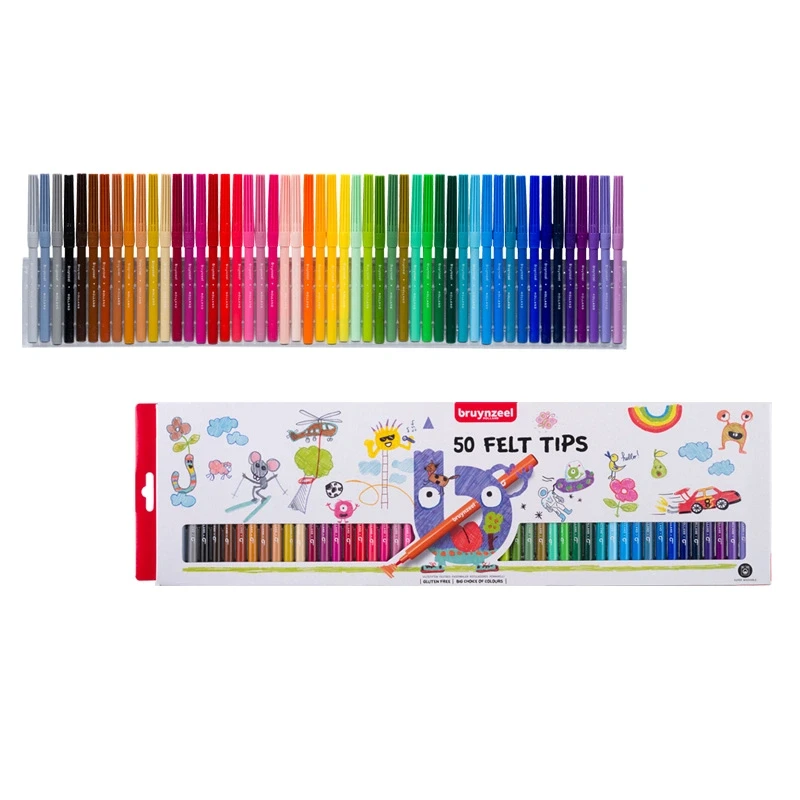 Flamastry Bruynzeel - 50 szt 03