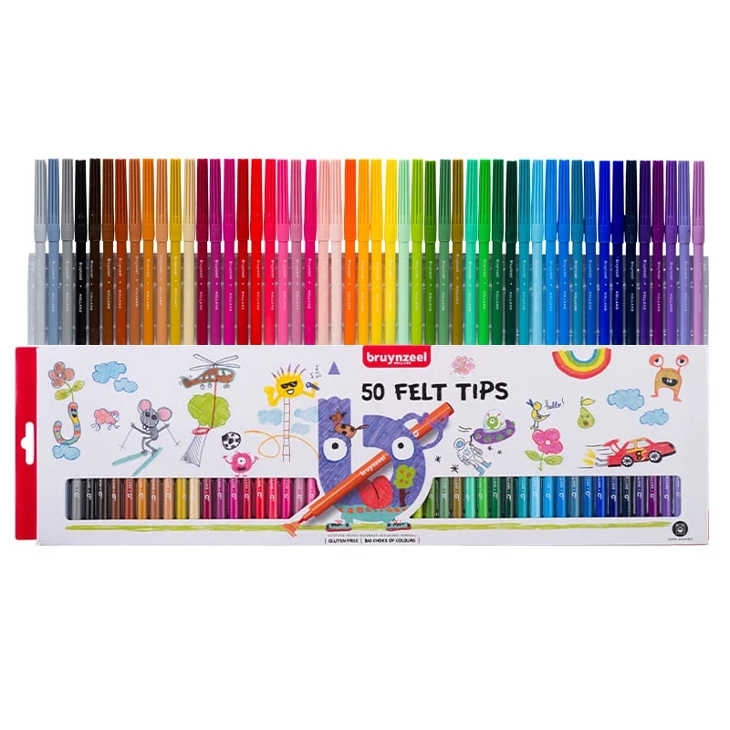 Flamastry Bruynzeel - 50 szt 01