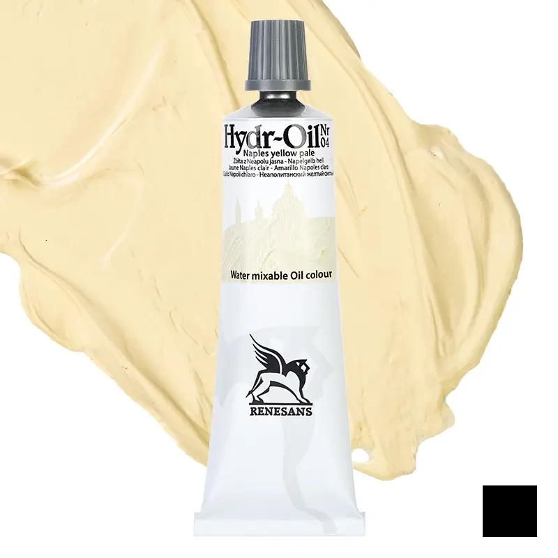 Farba olejna wodorozcieńczalna Hydr-Oil Renesans 60 ml - 04 Żółta z Neapolu jasna 01