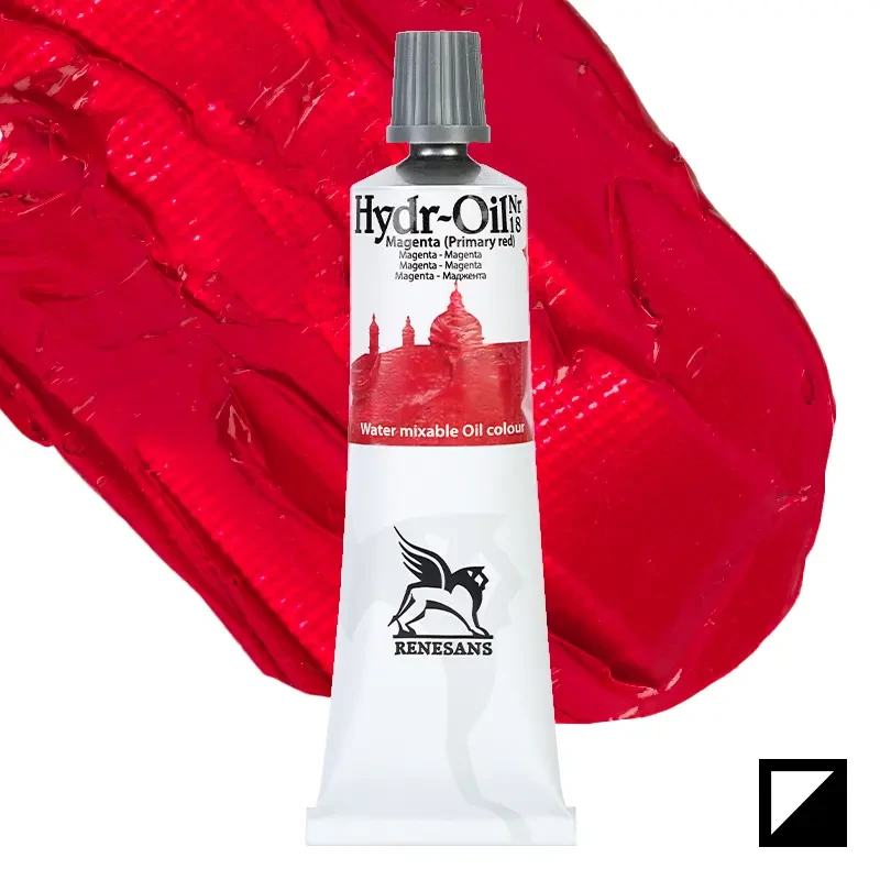 Farba olejna wodorozcieńczalna Hydr-Oil Renesans 60 ml - 18 Magenta 01