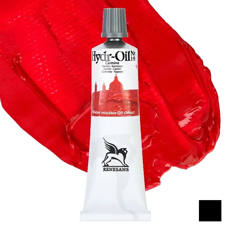 Farba olejna wodorozcieńczalna Hydr-Oil Renesans 60 ml - 19 Karmin 01