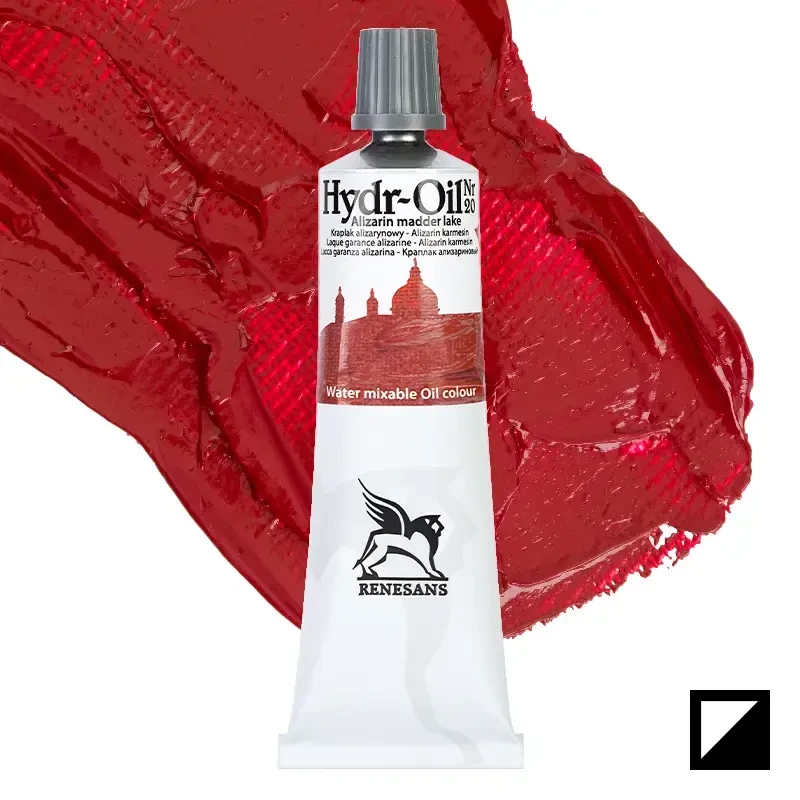 Farba olejna wodorozcieńczalna Hydr-Oil Renesans 60 ml - 20 Kraplak alizarynowy 01