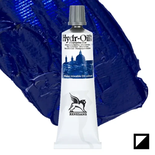 Farba olejna wodorozcieńczalna Hydr-Oil Renesans 60 ml - 32 Ultramaryna błękitna