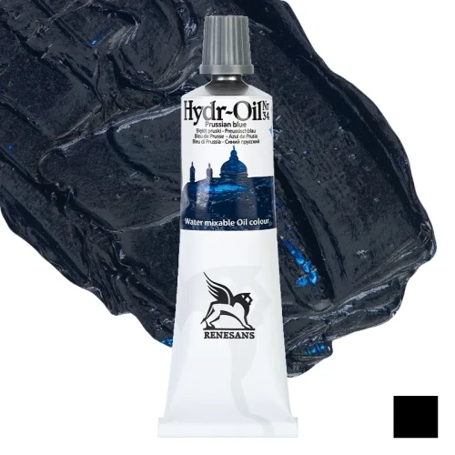 Farba olejna wodorozcieńczalna Hydr-Oil Renesans 60 ml - 34 Błękit pruski