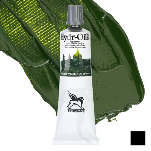 Farba olejna wodorozcieńczalna Hydr-Oil Renesans 60 ml - 36 Zieleń soczysta