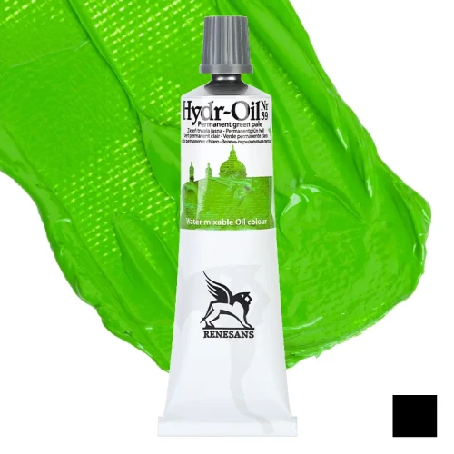 Farba olejna wodorozcieńczalna Hydr-Oil Renesans 60 ml - 39 Zieleń trwała jasna