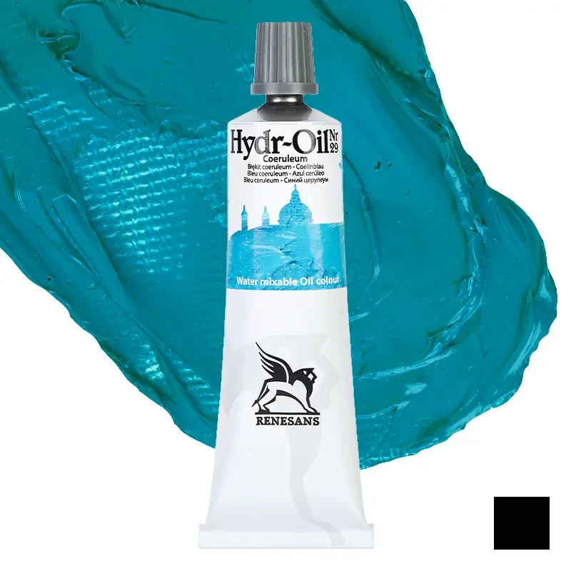 Farba olejna wodorozcieńczalna Hydr-Oil Renesans 60 ml - 29 Błękit coeruleum 01