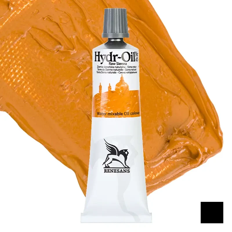 Farba olejna wodorozcieńczalna Hydr-Oil Renesans 60 ml - 45 Ziemia sieneńska naturalna 01