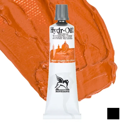 Farba olejna wodorozcieńczalna Hydr-Oil Renesans 60 ml - 46 Pomarańczowa Marsa