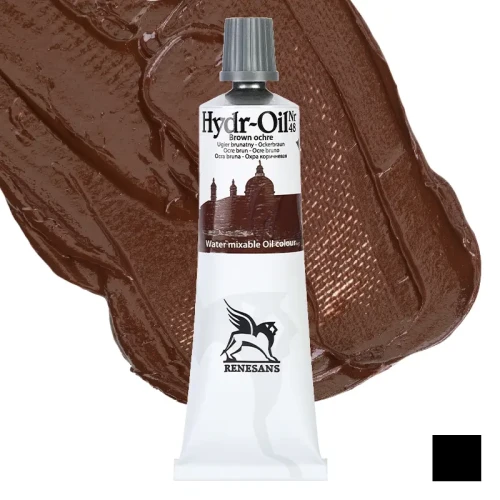Farba olejna wodorozcieńczalna Hydr-Oil Renesans 60 ml - 48 Ugier brunatny