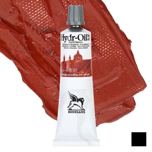 Farba olejna wodorozcieńczalna Hydr-Oil Renesans 60 ml - 49 Ziemia sieneńska palona