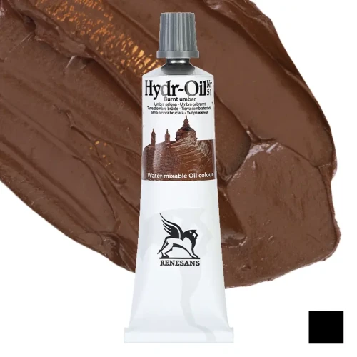 Farba olejna wodorozcieńczalna Hydr-Oil Renesans 60 ml - 51 Umbra palona