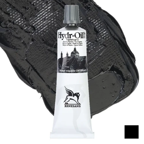 Farba olejna wodorozcieńczalna Hydr-Oil Renesans 60 ml - 53 Szarość Payne'a