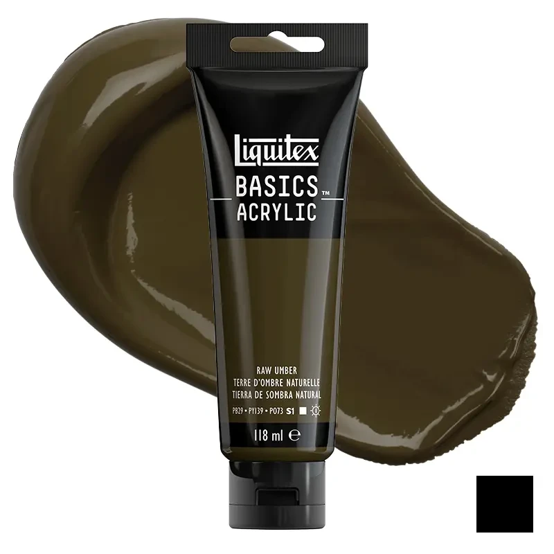 Farba akrylowa Liquitex Basics Acrylic 118 ml - 331 Raw umber 01