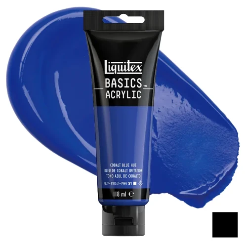 Farba akrylowa Liquitex Basics Acrylic 118 ml - 381 Cobalt blue hue