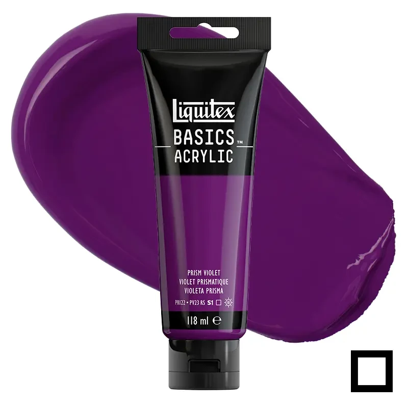 Farba akrylowa Liquitex Basics Acrylic 118 ml - 391 Prism violet 01