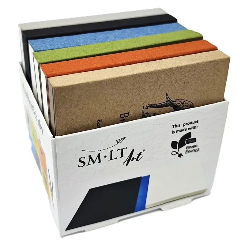 Szkicowniki SMLT Art Authentic Baby Box 9 x 9 cm zestaw 6 szt. mix 04