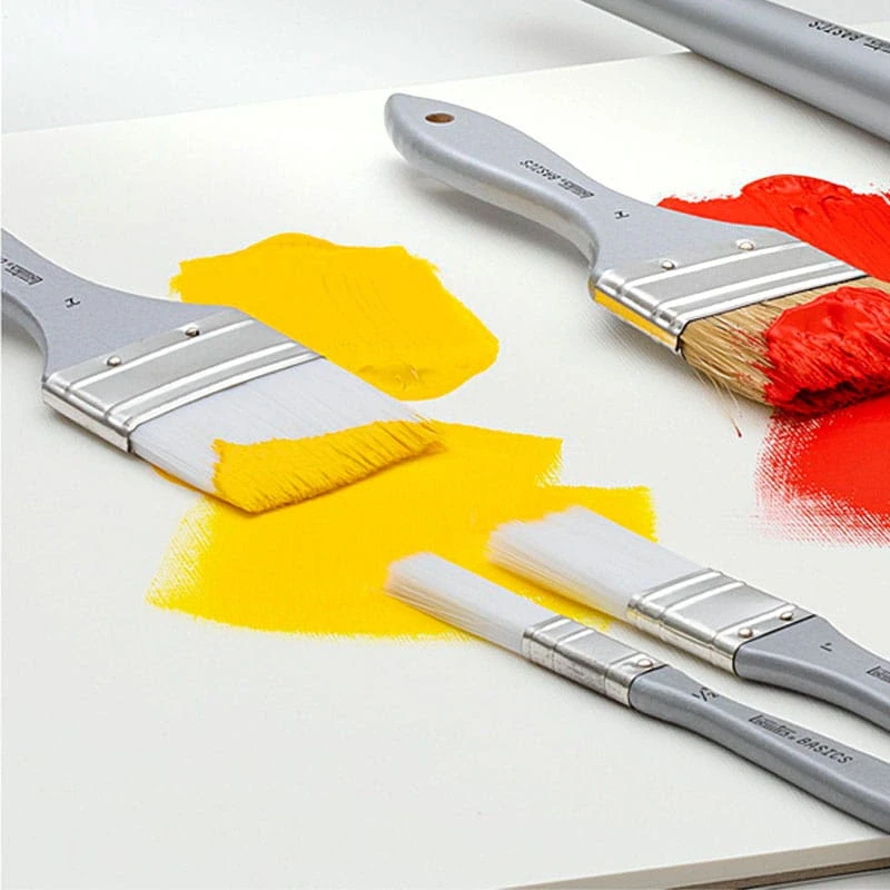 Zestaw płaskich pędzli syntetycznych Liquitex Basics - 3 szt 02