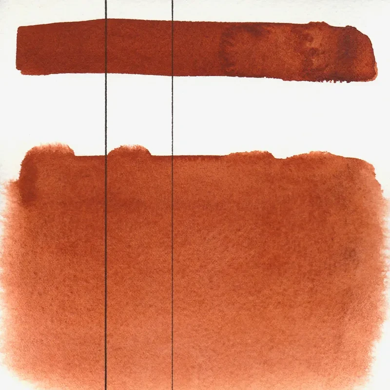 Farba akwarelowa Aquarius półkostka - 120 Italian Burnt Sienna 03