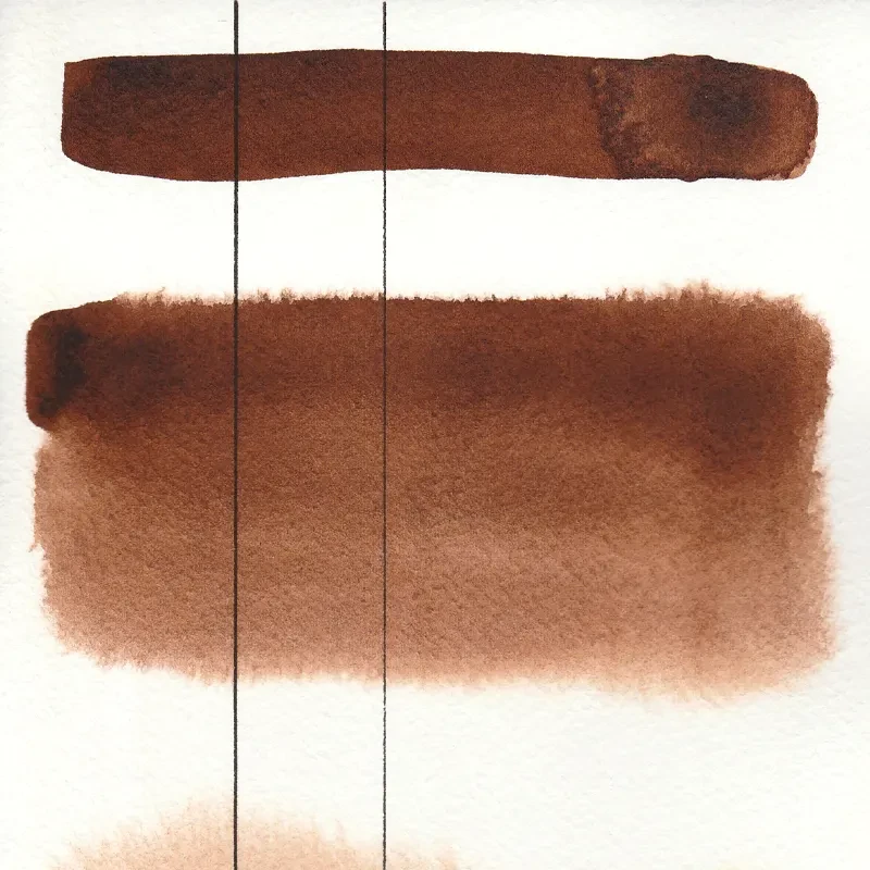 Farba akwarelowa Aquarius półkostka - 128 Cyprus Burnt Umber 03