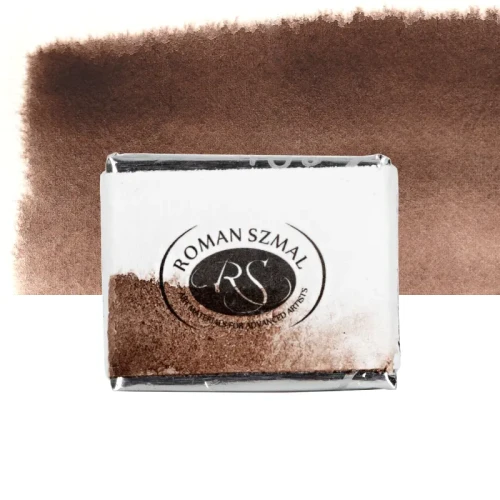 Farba akwarelowa Aquarius półkostka - 130 Cyprus Burnt Umber Deep