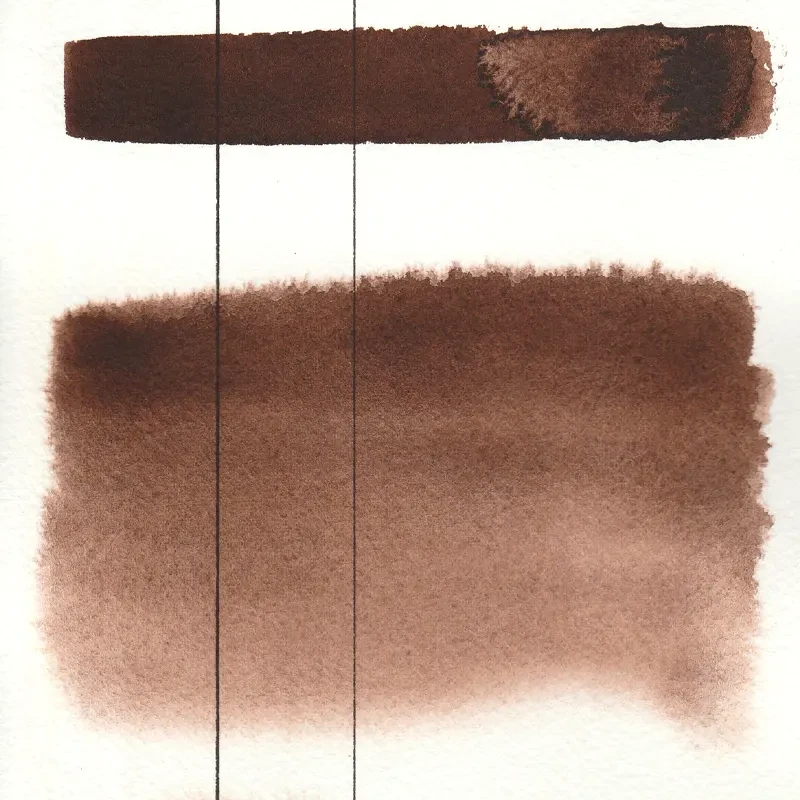 Farba akwarelowa Aquarius półkostka - 130 Cyprus Burnt Umber Deep 03