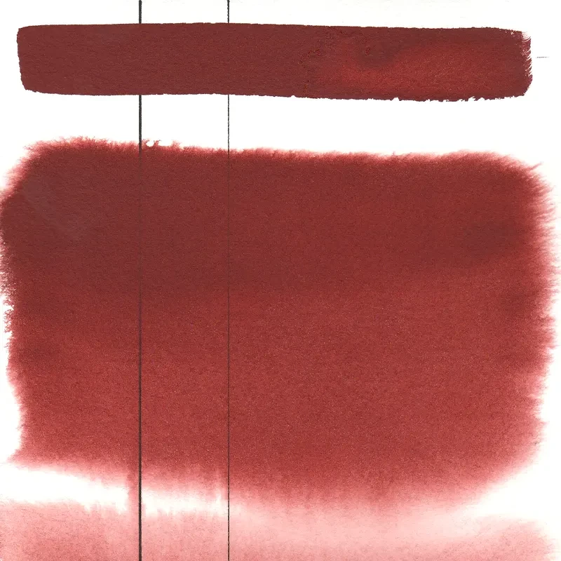 Farba akwarelowa Aquarius półkostka - 135 Indian Red 03