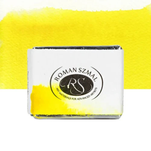 Farba akwarelowa Aquarius półkostka - 203 Hansa Yellow Light