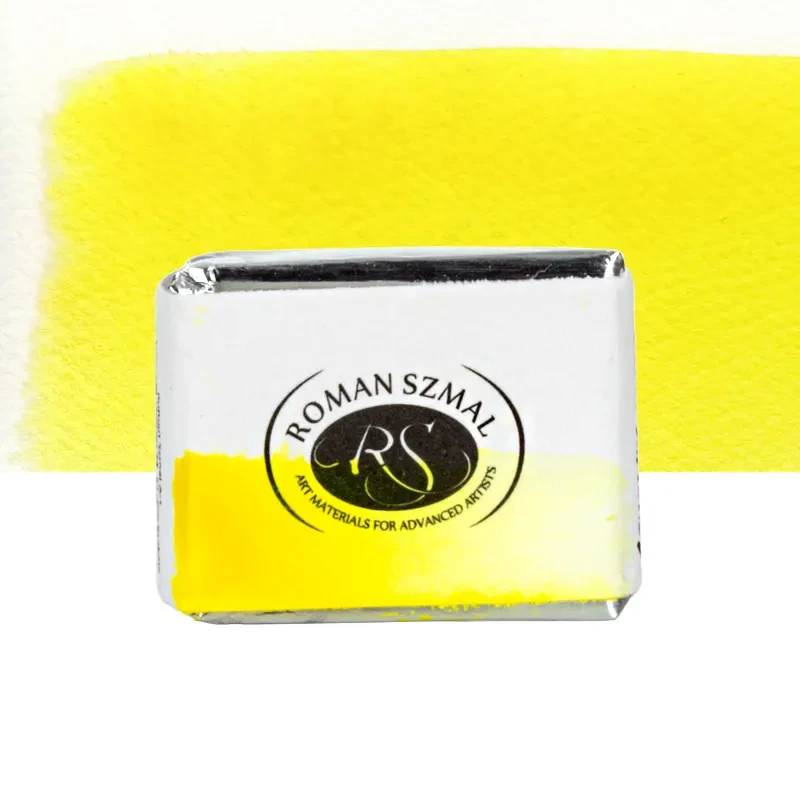 Farba akwarelowa Aquarius półkostka - 204 Lemon Yellow 01