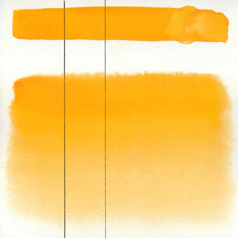 Farba akwarelowa Aquarius półkostka - 207 Hansa Yellow Deep 03