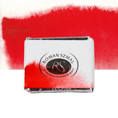 Farba akwarelowa Aquarius półkostka - 210 Pyrrole Red