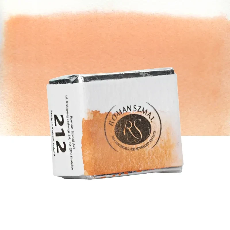 Farba akwarelowa Aquarius półkostka - 212 Naples Yellow Reddish 02