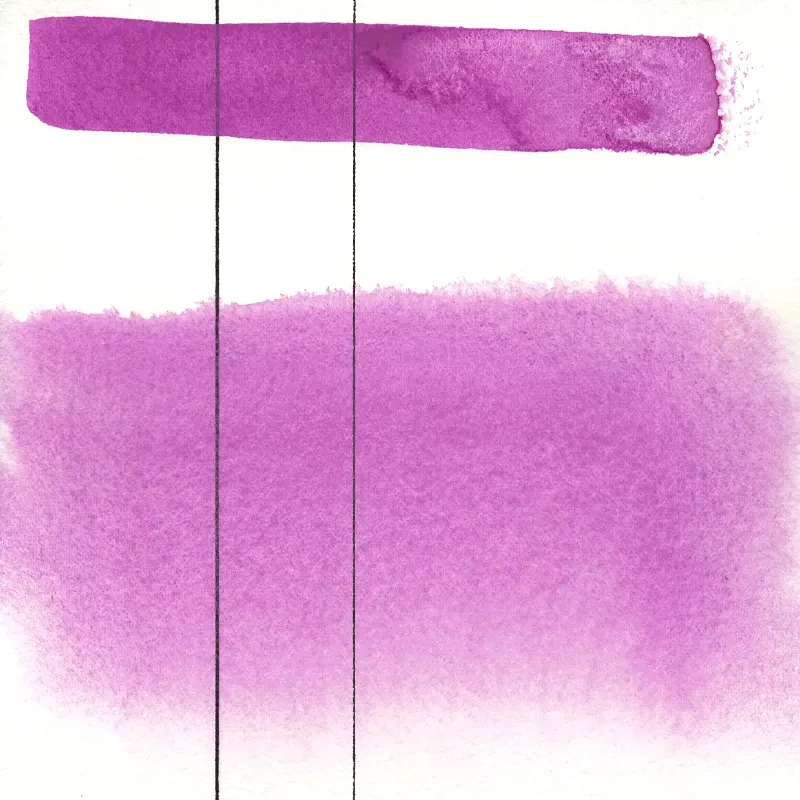Farba akwarelowa Aquarius półkostka - 215 Ultramarine Pink 03