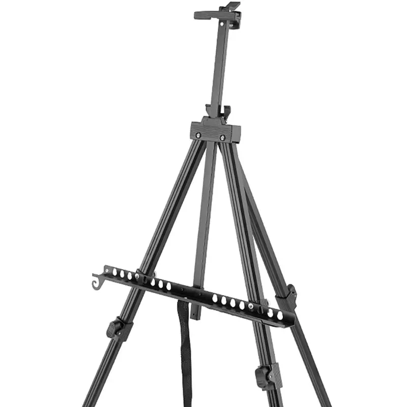 Sztaluga plenerowa aluminiowa M - czarna 04